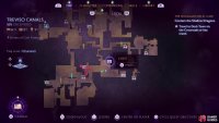The location of chest #7 on the map.