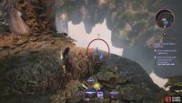 Climb the stairs of the northern plateau and search the edge of the cliff in the north for the statue.