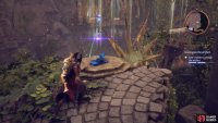 After activating the Altar, the statue will appear on the platform underneath the first couple of floating platforms.