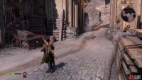 The chest will be opposite to where you dropped.
