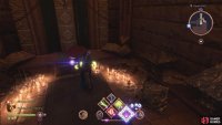 This will dispel the barrier, giving you access to the chest.