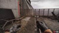 Another ladder can be found opposite the previous ladder.