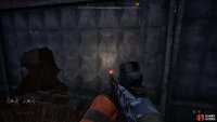 There’s a hole in the northwest wall that gets you into the complex.