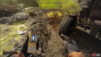 Near the tractor, you’ll find an artifact.
