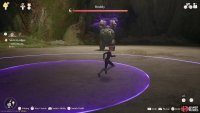 Dash out of the AoE to avoid the shockwave.