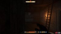 Go into the large barn and up the ladder.