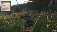 Duel with Sir Hans to learn more about sword fighting.