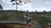 He will begin by dashing towards you and attempting to stab you, parry and counter this.