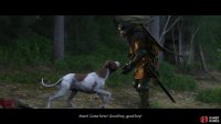 Reunite with Mutt to start leveling “Houndmaster” and get some help in battle.