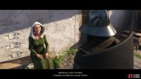 To get cleaner than what a trough can manage, you’ll need to visit a bathhouse, which will launder your equipped clothes and armor as well as giving you a proper bath,