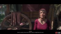 Talk to Aranka before starting the horse race and she’ll give you a potion you can use to tip the odds in your favor.