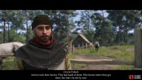 then head outside and talk to Peltzel about the horses.