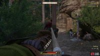 and enemies will first give chase, indicating an orange hare icon with a raise sword,