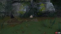At this location you’ll find an urn full of groschen along a cliff.