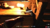 Go up the stairs here, kill another soldier, then take the keys on the table.