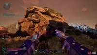 Climb these rocks to find the fragment.
