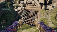 Break this obstacle with some ice.