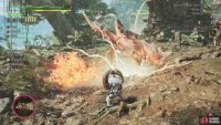 To capture a monster, beat it up until it’s almost defeated, then lure it into a Shock Trap,
