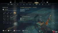 Upgrade weapons to enhance their stats.