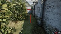 After the second archway, go to the end and turn left.