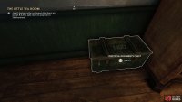 The Chest will be on your right.