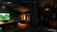 The Pneumatic Tube will be to your after entering the Bunker.