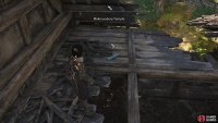 Climb to the second floor of a ruined building to find this Lost Page in the corner.