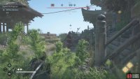 You should be able to sneak up on one of the enemies in the area with Katsuhime.