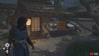 He’s inside the building and points you to Nishinomaru Garden.
