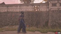There’s a hole in the wall, allowing you easy access.