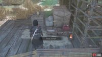 There is a letter to be found at the construction area, detailing the upcoming duel.