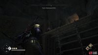 Toss the Explosive Jar up on to the ledge in the first room. 