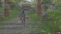 As you get close to the temple, you overhear sounds of a big fight.
