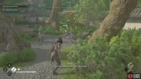 The monks here are battling some samurai, so you decide to help them.