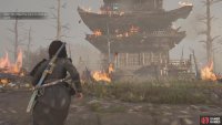 When you get close enough, you’ll find the burning pagoda in question.