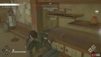 Continue going after the blue dots to find items.