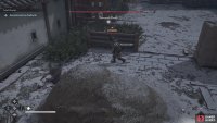 You can also use a body to lure another guard close to the haypile.
