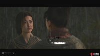 The bottom response to the second dialog choice will allow you to keep the romance going.