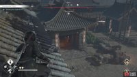 Save the northern one for last, since you meet up with Katsuhime on a nearby roof afterwards.
