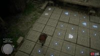 The actual puzzle at each Abyss Cresset is unique - tile puzzles are popular,