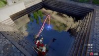 dunk it in the pool of water,