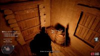 Head inside the nearby house and search atop a chest behind the door to find the &ldquo;Feed Purchase Receipt&rdquo;,