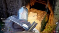 Search a crate behind a textile stall to find the &ldquo;Trade Schedule Log&rdquo;,