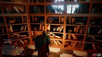 and finally pick up the Small Map Rotator from another bookshelf. Once all three are bowled, the elevator will take you to the top of the tower,