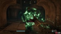 Enter the elven ruins of Agna and cast Namira&rsquo;s Shroud on the priests there,