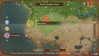 Keep an eye out for this backpack icon when exploring.