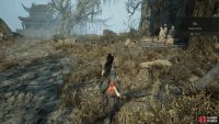 Go through the temple toward the end of the path and you&rsquo;ll find it by the side of the road, near the archer.