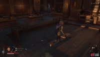 In Snowfall Palace, make your way to the elevator and stand on the switch to go to the next floor.