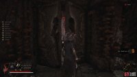 From the Depths shrine, you can find a shortcut back to the Capital Entrance via one of the optional left pathways near the Depths Shrine. There&rsquo;s also a Bamboo shoot nearby too. Image via Gamer Guides / 505 Games.