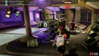 Go through the smashed vent wall to get through the blockage to reach the third switch. Image via Gamer Guides / Obsidian.